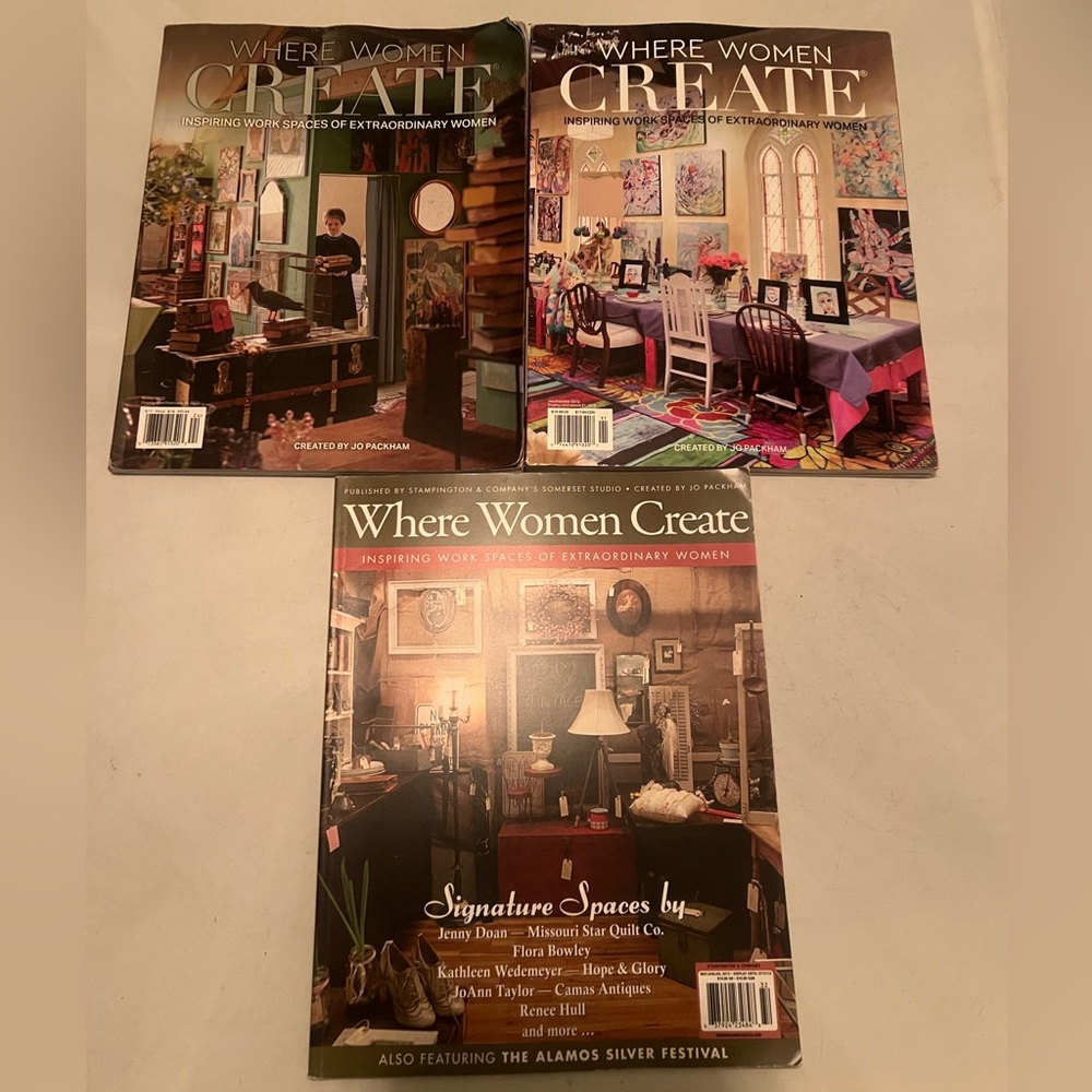 Where Women Create Magazine Bundle